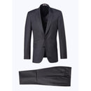 Traje de 2 piezas de lana Fil-A-Fil - Gris medio