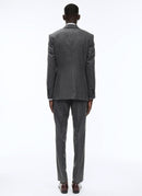 Fursac - Traje Natté de 2 piezas - Gris antracita - Hombre