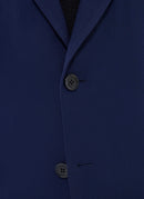 Fursac - Costume 2 Pièces Droit En Natté De Laine - Carbone - Homme