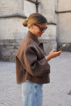 Camille Wool Jacket Brown