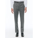 Costume Croisé Ajusté En Laine Vierge - Gris