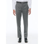 Virgin Wool Tailored Double-breasted Suit - Gray