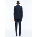 Traje de 2 piezas Co Li azul marino liso - Azul marino