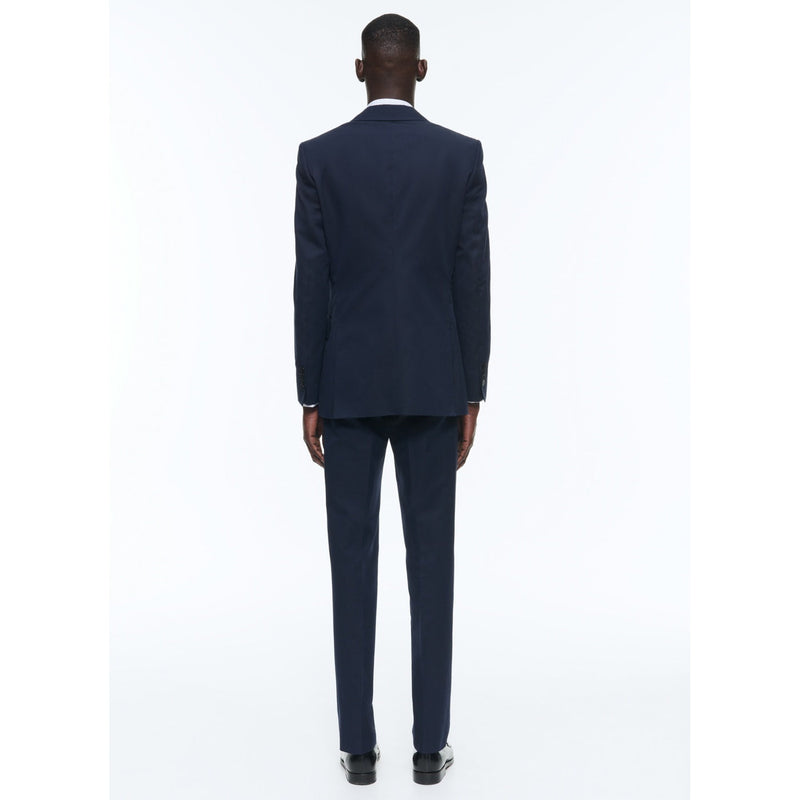 Traje de 2 piezas Co Li azul marino liso - Azul marino