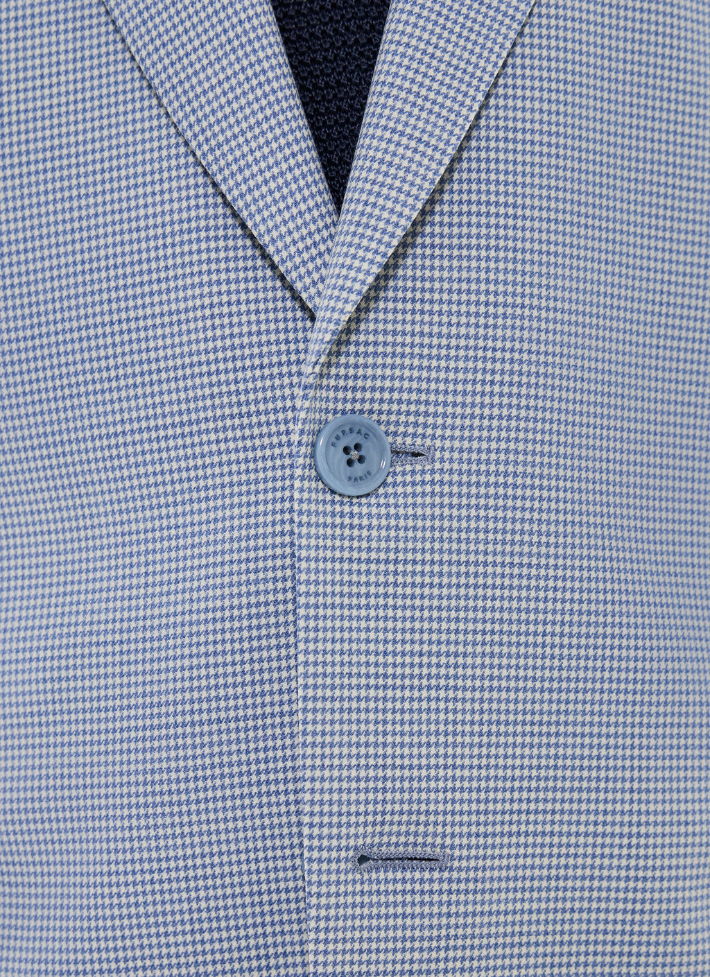 Costume Pied-De-Poule - Bleu Layette