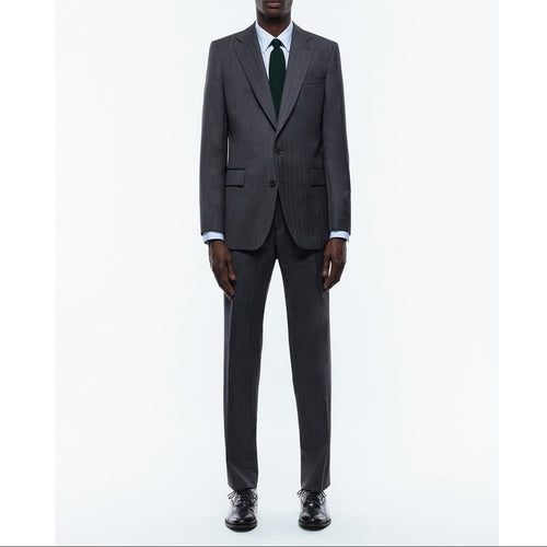 Costume 2 Pièces Chevrons Fondus Gris - Anthracite