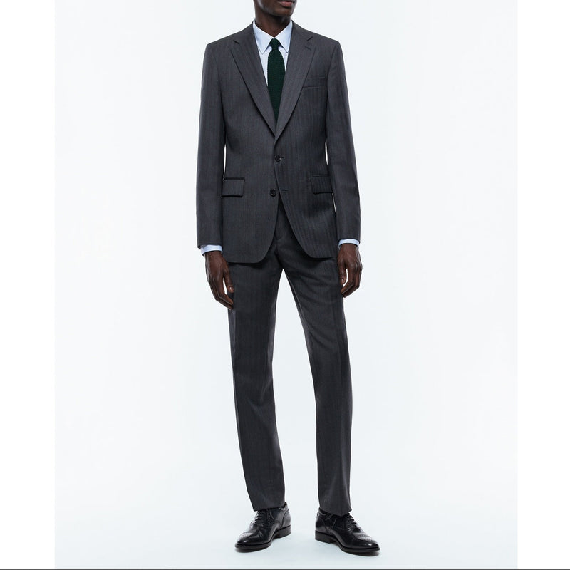 Costume 2 Pièces Chevrons Fondus Gris - Anthracite