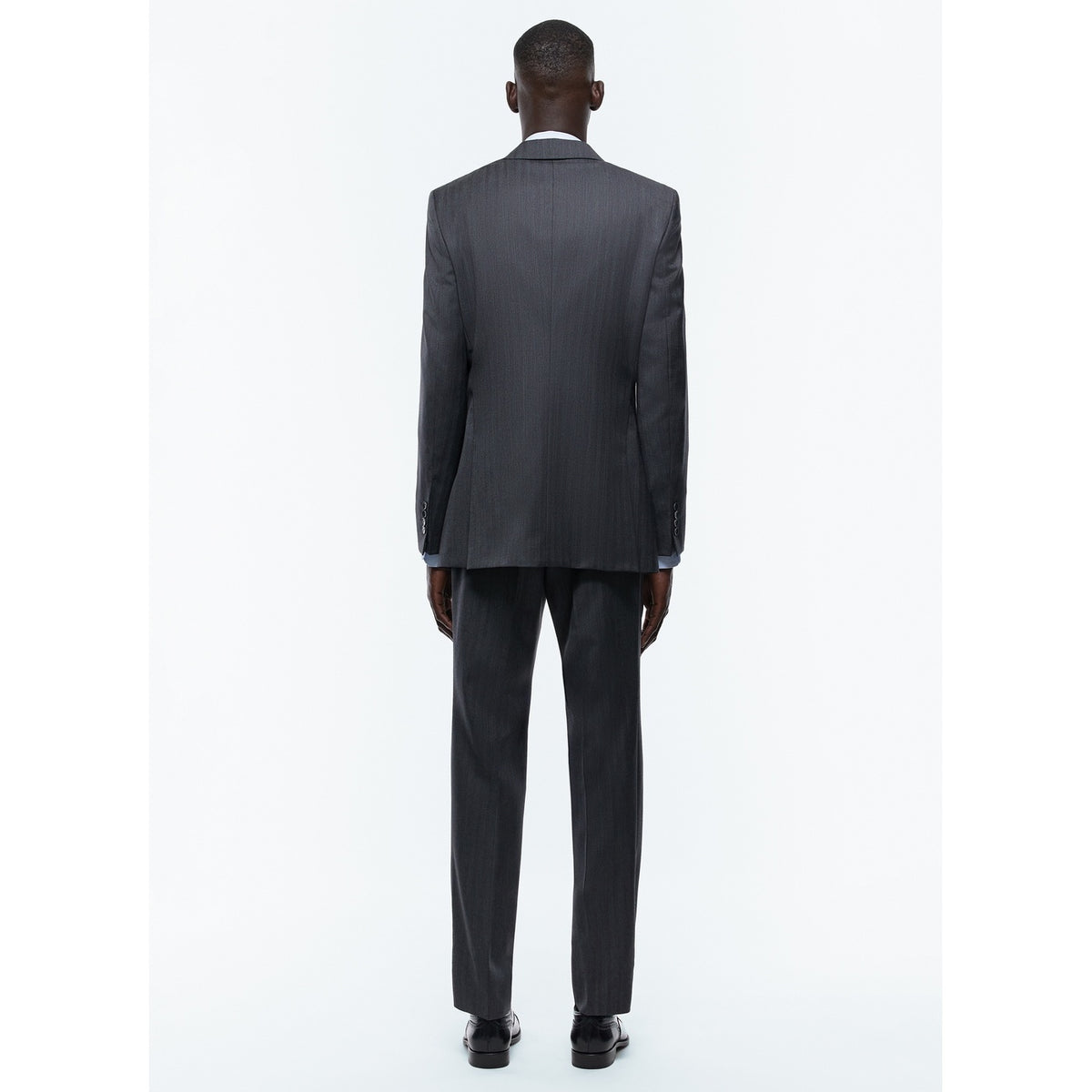 Costume 2 Pièces Chevrons Fondus Gris - Anthracite