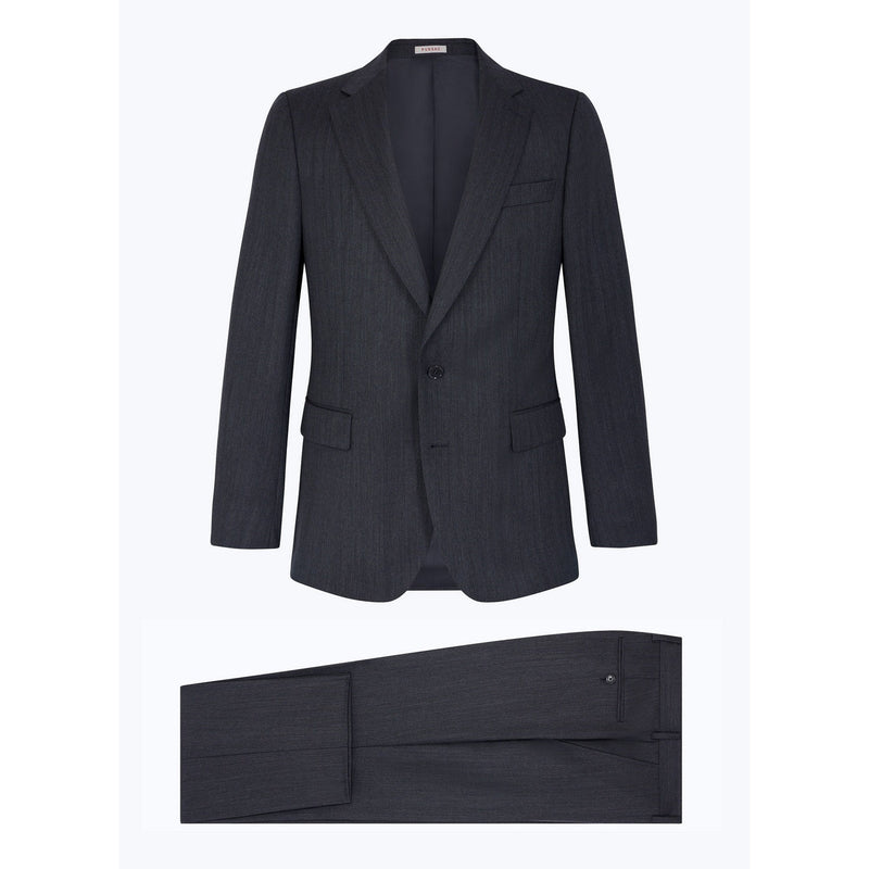 Traje de 2 piezas Grey Fade Herringbone - Antracita