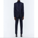 Traje de 2 piezas Fu efecto CEO - Azul marino
