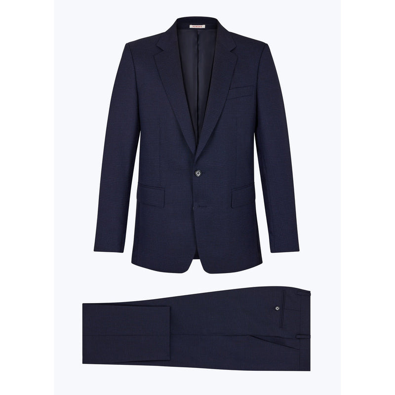 Traje de 2 piezas Fu efecto CEO - Azul marino