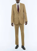 Costume En Serge - Camel
