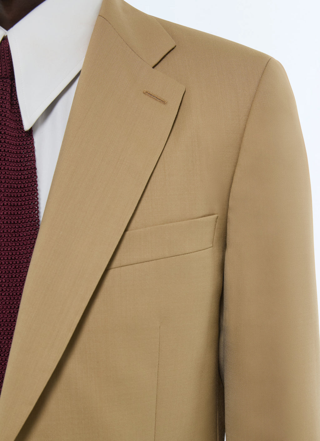 Costume En Serge - Camel
