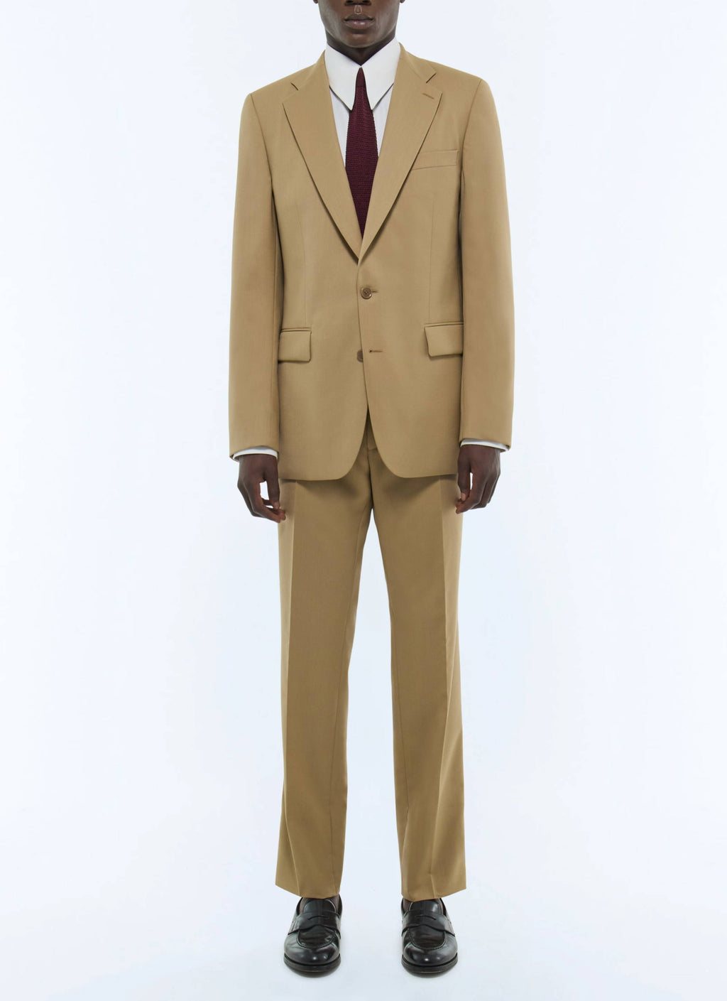 Costume En Serge - Camel