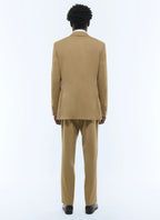 Costume En Serge - Camel