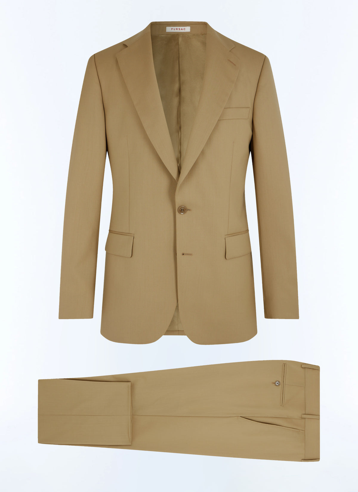 Costume En Serge - Camel
