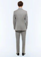 Costume Fil-À-Fil - Gris Clair