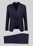 Fursac - Serge Unie I-Travel 3-Piece Suit - Carbon