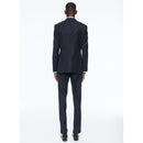 Costume 2 Pièces En Laine Vierge - Marine - Homme