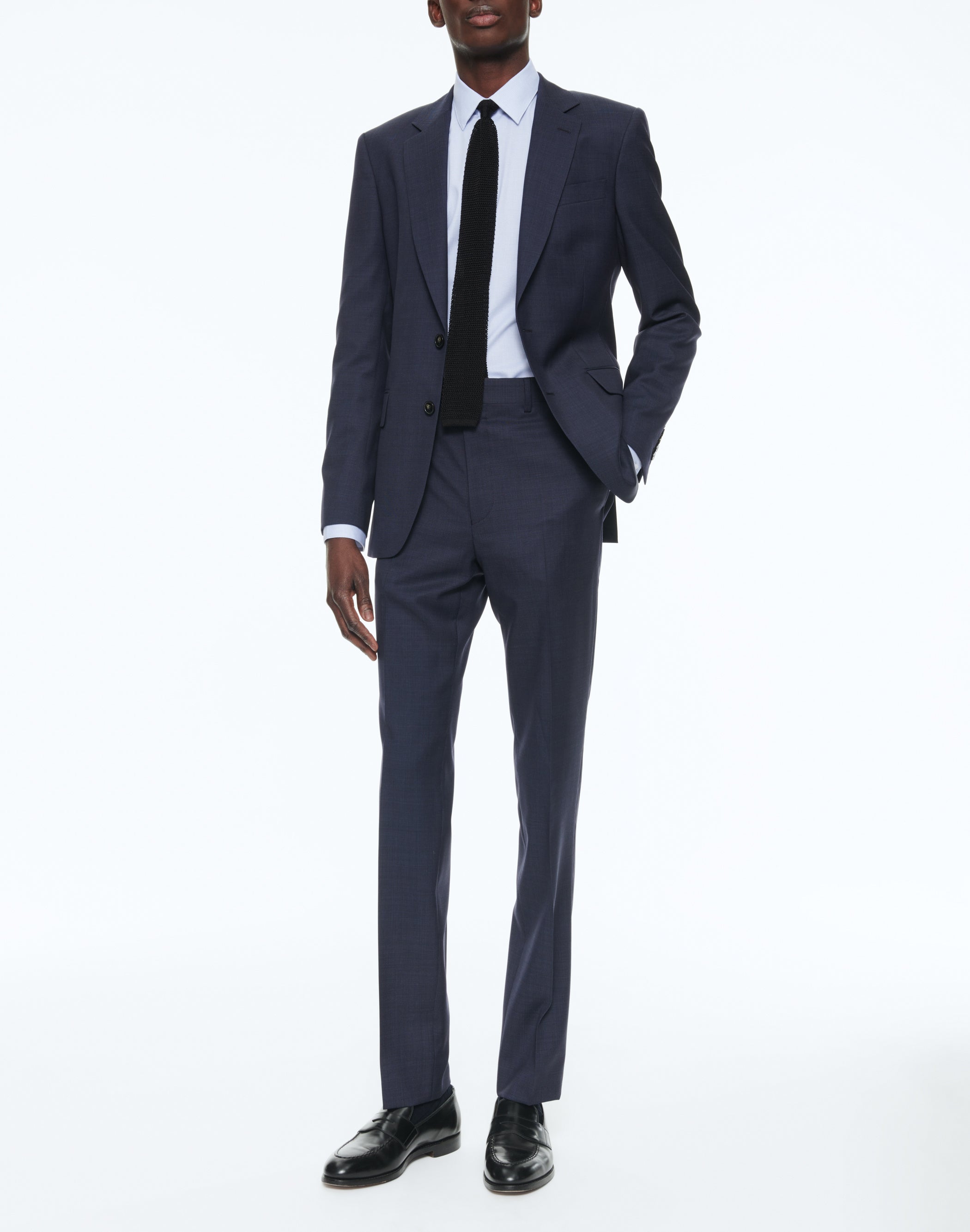 Fursac - Costume En Laine Vierge - Carbone