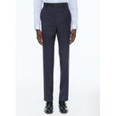 Fursac - Costume En Laine Vierge Bleu - Bleu