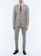 Costume Fil-À-Fil - Gris Clair