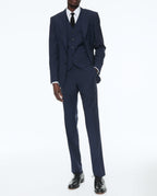 Fursac - Traje de 3 piezas - Azul petróleo - Hombre
