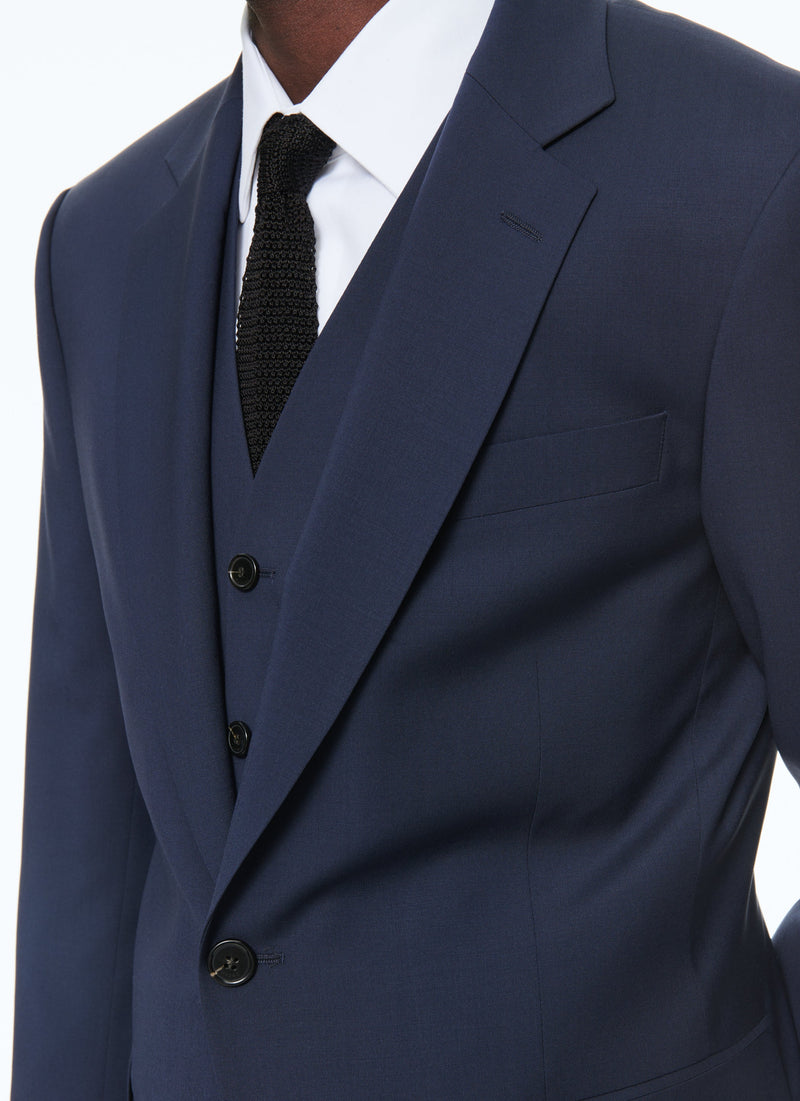 Fursac - Traje de 3 piezas - Azul petróleo - Hombre