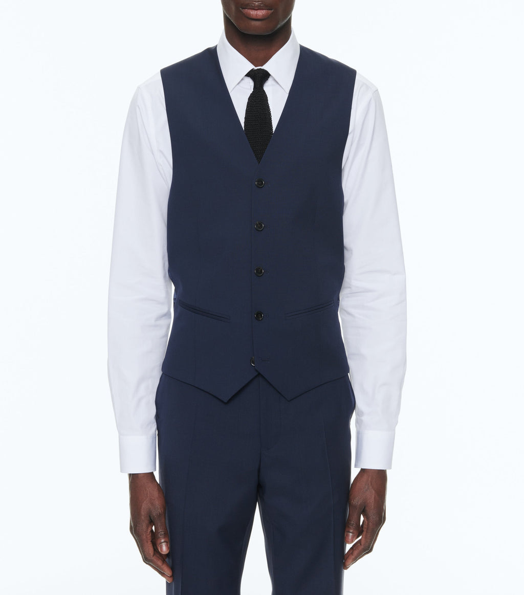 Fursac - Traje de 3 piezas - Azul petróleo - Hombre