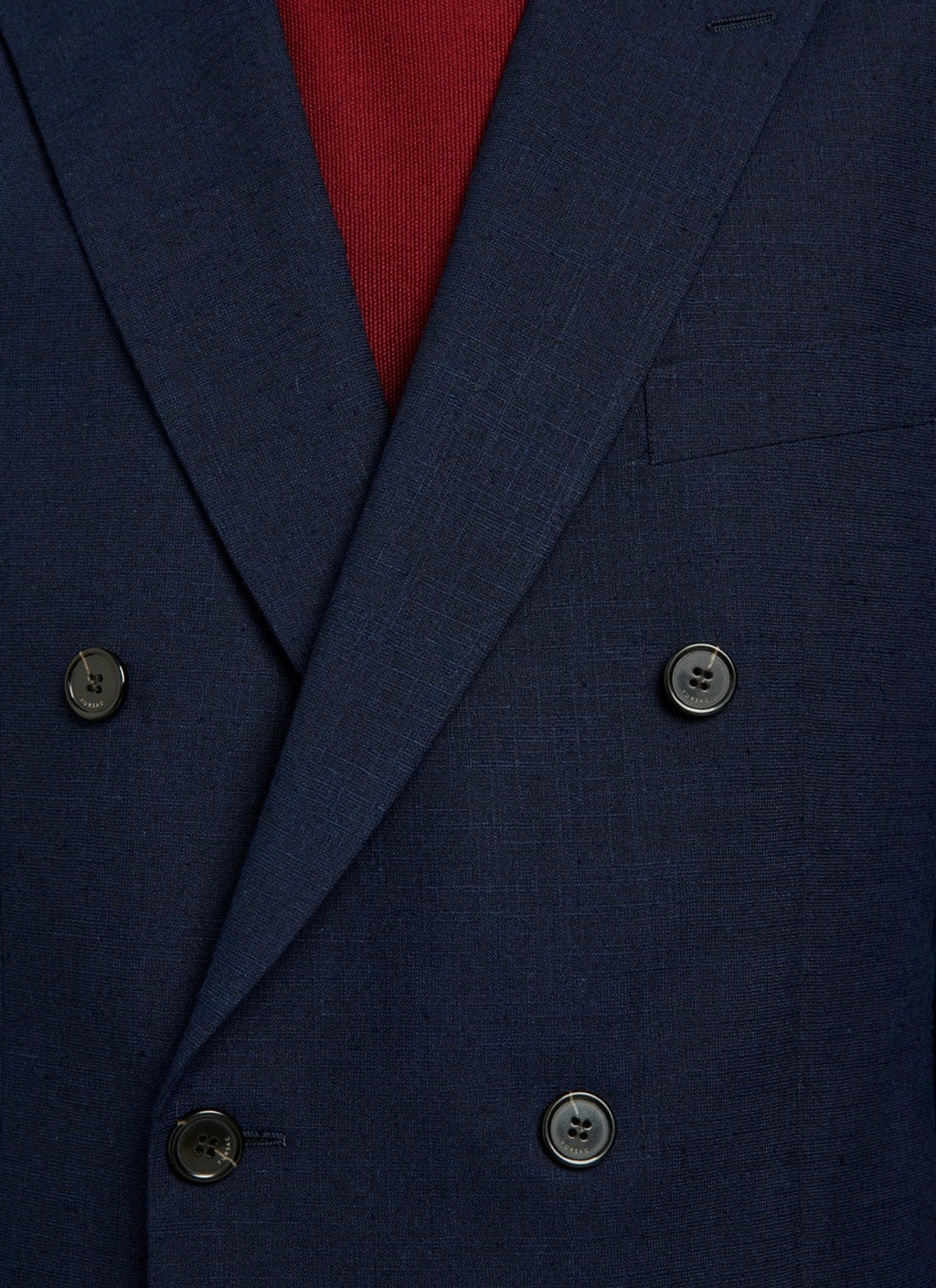 Fursac - Blue Double-Breasted 2-Piece Textured Wool-Blend Suit - Carbon - Men
