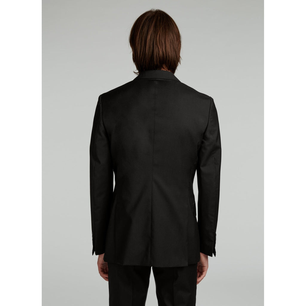 Fursac - Costume En Toile De Laine - Noir