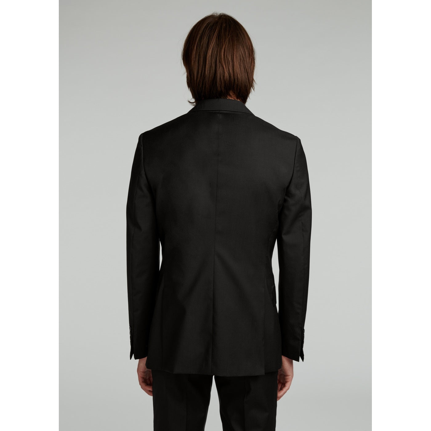 Fursac - Costume En Toile De Laine - Noir
