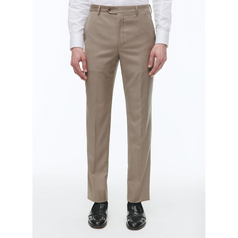 Costume 2 Pièces En Serge De Laine - Beige - Homme