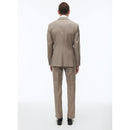 Costume 2 Pièces En Serge De Laine - Beige - Homme