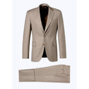 Costume 2 Pièces En Serge De Laine - Beige - Homme