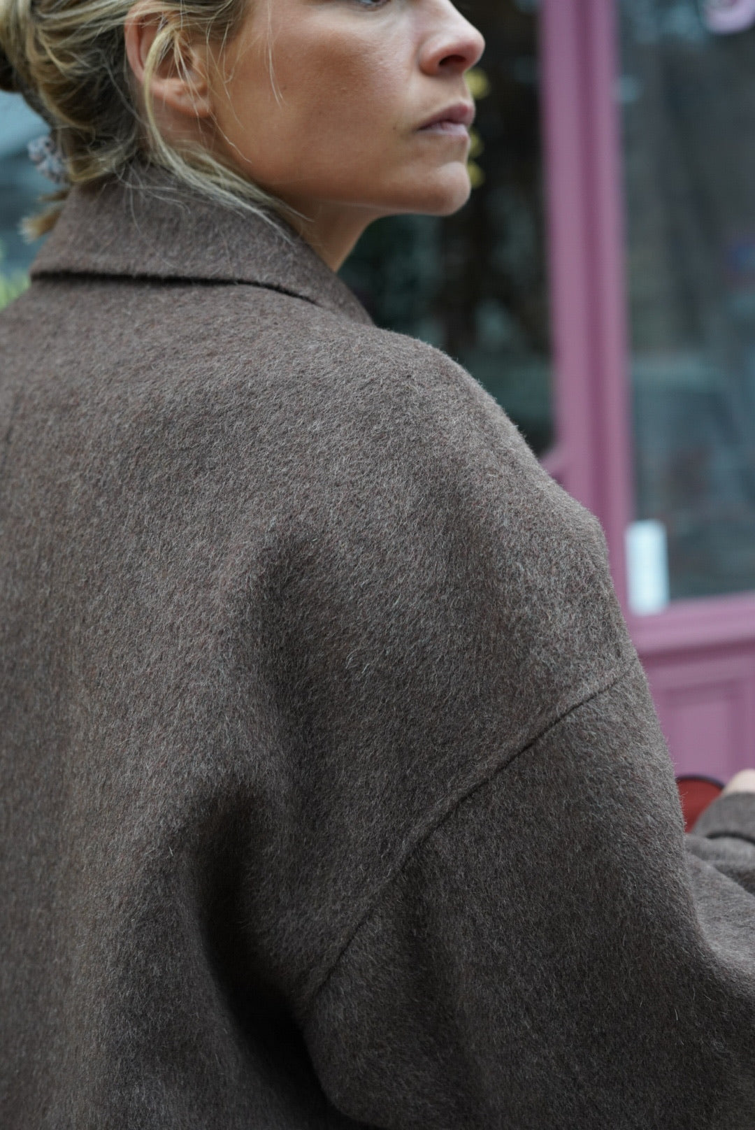 Elsa Wool Jacket Brown