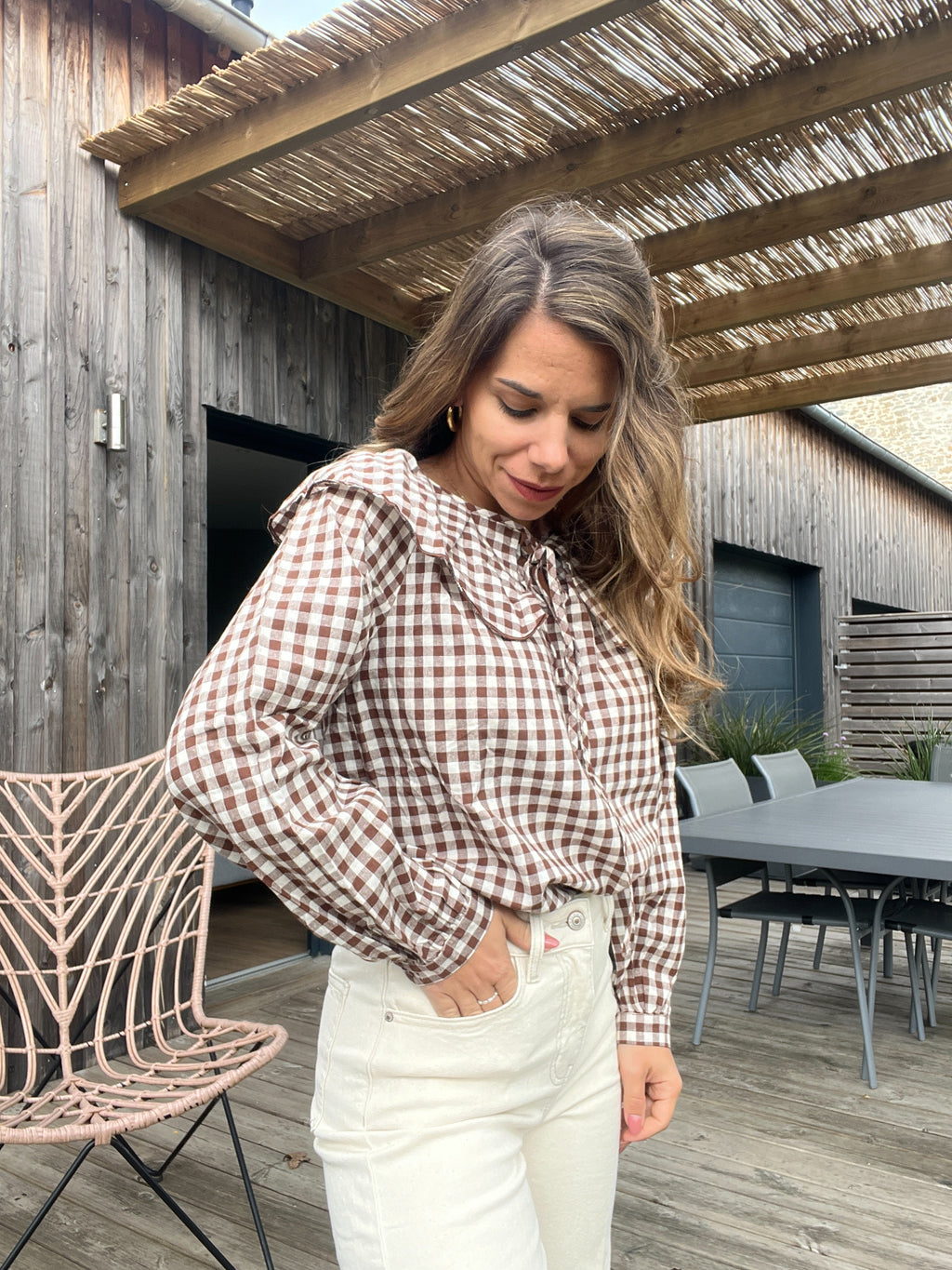 Blouse Vichy Raphaëlle