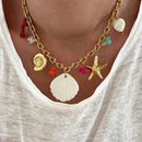Collier "Mykonos" acier-Colliers-Instants Plaisirs • Bijoux-Instants Plaisirs | Bijoux