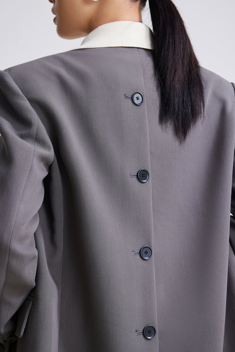 Lily - Blazer - Gris Anthracite Foncé
