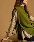 Pull Charlie 100% Cachemire - Olive - Femme