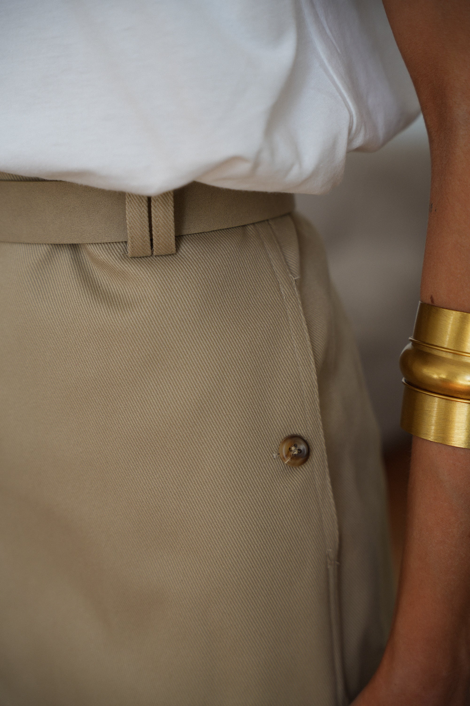 Jupe Courte Alissa - Beige