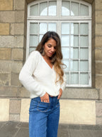 Alice White Wool Cardigan