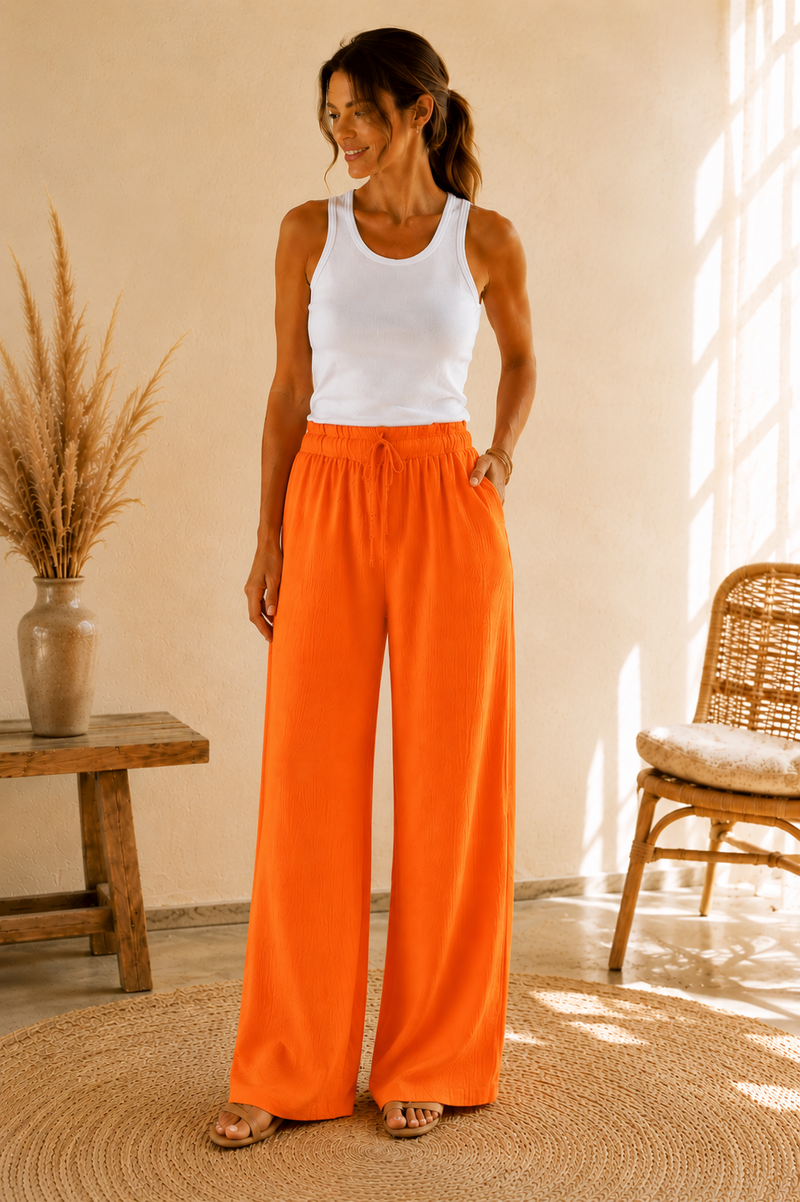 Pantalon Eden - Orange