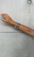 Triple Snake Bangle