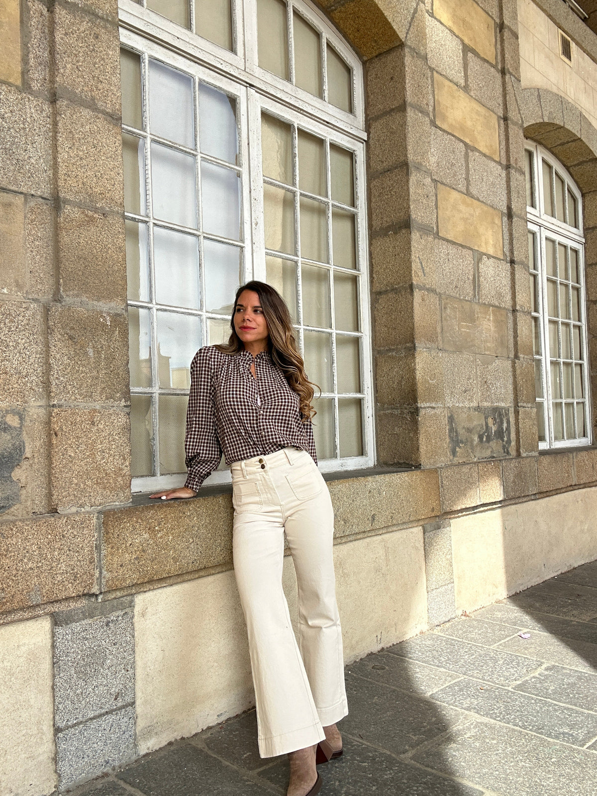 Jean Elenette beige