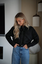 Solan Black - Suede Jacket
