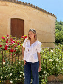 Chemisier Blanc Bianca