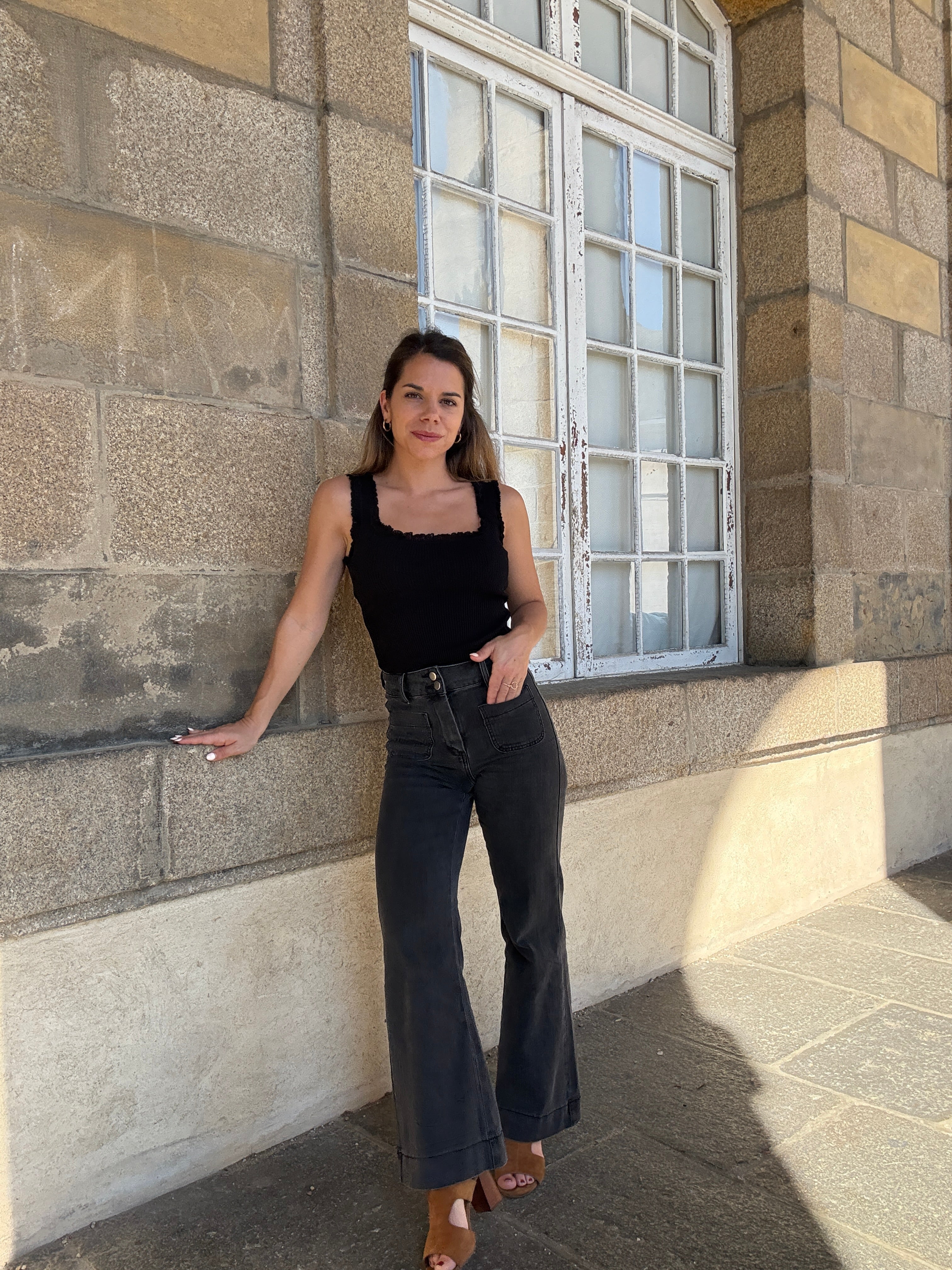 Top Nora Negro