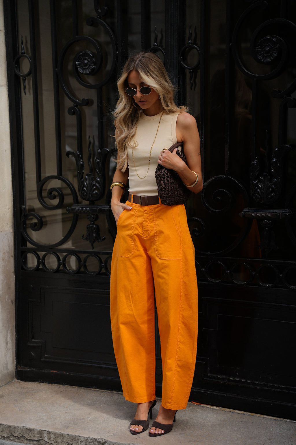 Pantalon Ballon Jay - Orange