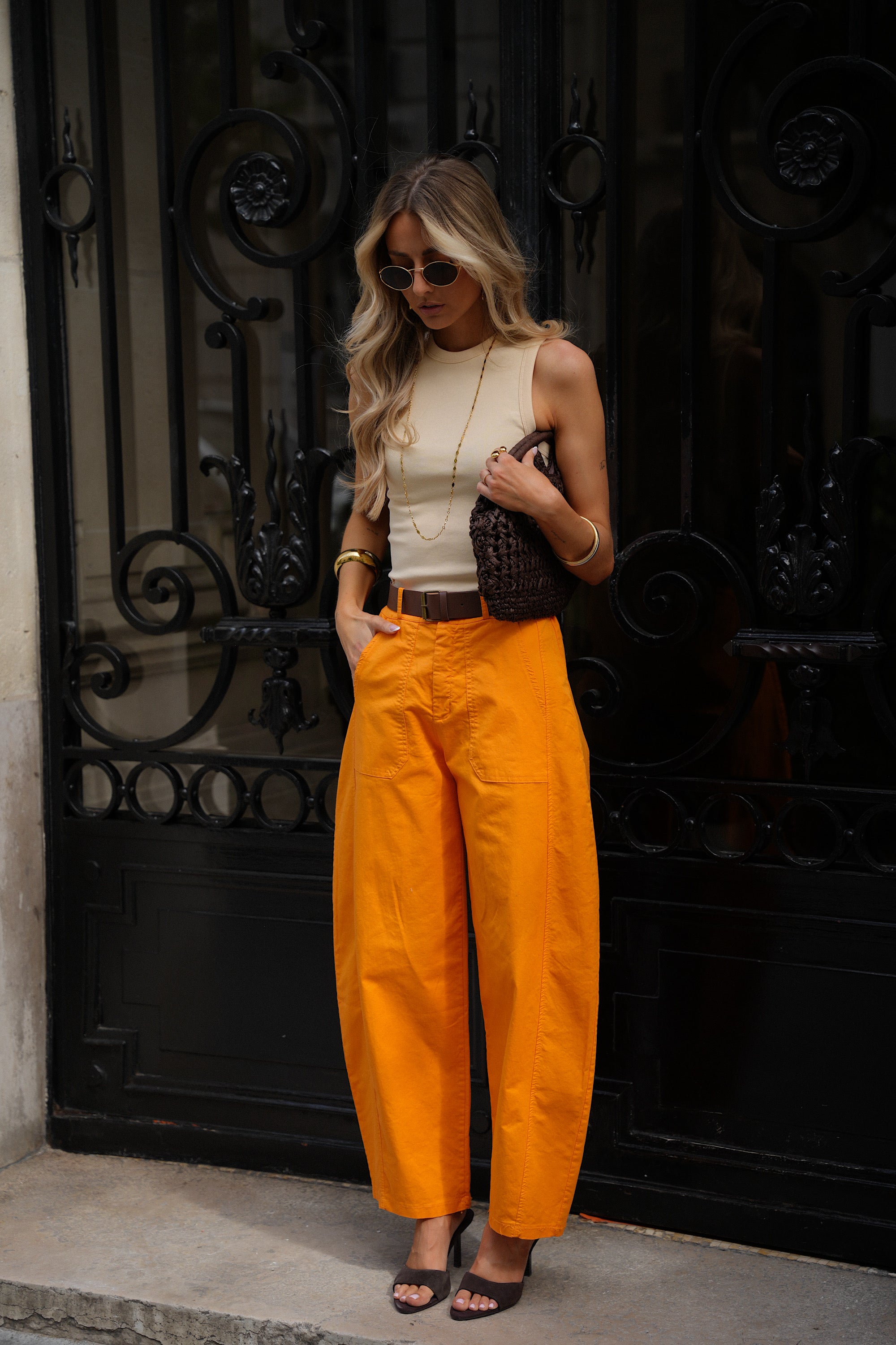 Pantalon Ballon Jay - Orange
